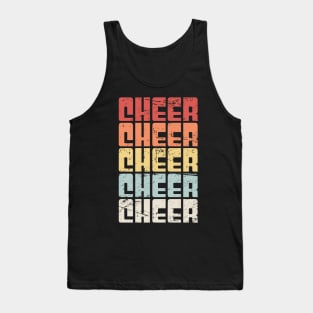 CHEER | Retro Vintage Cheerleading Cheerleader Tank Top